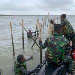 HINGGA SAAT INI, SEKITAR 13,9 KM PAGAR LAUT DI TANGERANG BERHASIL DIBONGKAR TNI AL BERSAMA INSTANSI MARITIM DAN MASYARAKAT NELAYAN