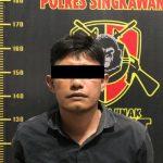 Polis Ciduk Pelaku Pencurian Tokoh Emas di Singkawang