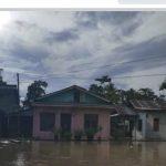 Banjir Meluap Lagi di Desa Mudik Jalan Supomo Kota Gunung Sitoli