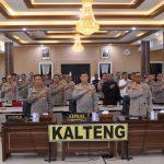 Secara Virtual, Kapolda Kalteng Ikuti Rakernis Gabungan 4 Satker Jajaran Divisi Mabes Polri